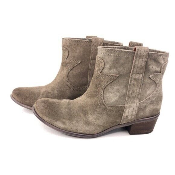 Lucky Brand Terra Western Ankle Boots 7.5M - Picture 2 of 11